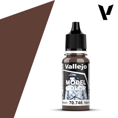 AV Vallejo Model Color 18ml - Chestnut Brown