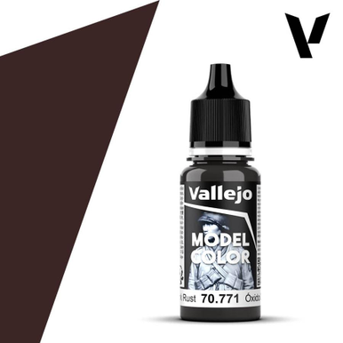 AV Vallejo Mecha Color 17ml - Dark Rust Wash