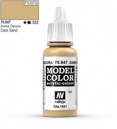 AV Vallejo Model Color 18ml - Dark Sand