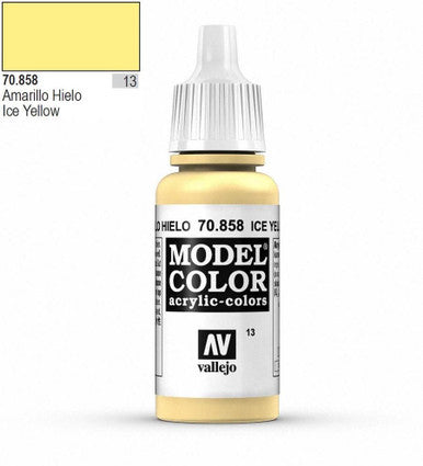 AV Vallejo Model Color 18ml - Ice Yellow
