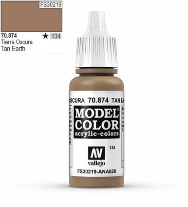 AV Vallejo Model Color 18ml - US Tan Earth
