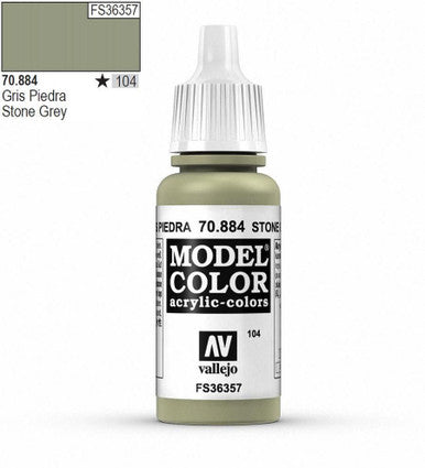 AV Vallejo Model Color 18ml - Stone Grey