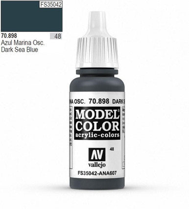AV Vallejo Model Color 18ml - Dark Sea Blue