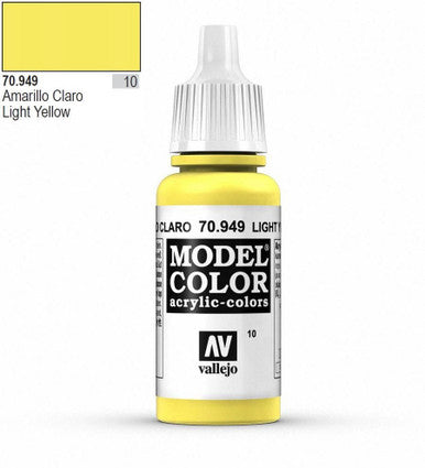 AV Vallejo Model Color 18ml - Light Yellow