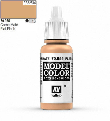 AV Vallejo Model Color 18ml - Flat Flesh
