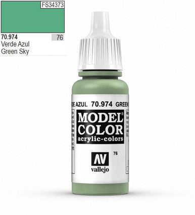 AV Vallejo Model Color 18ml - Green Sky