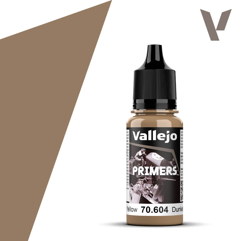 AV Polyurethane 17ml - Primer German Dark Yellow (RAL 7028)
