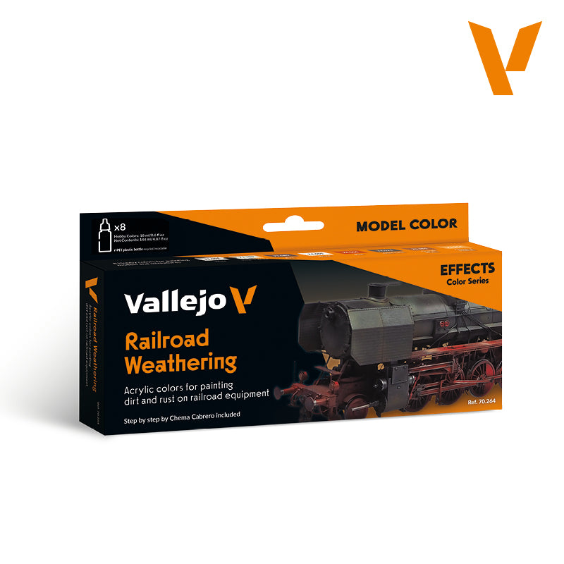 AV Vallejo MC Set - Railroad Weathering by Chema Cabrero