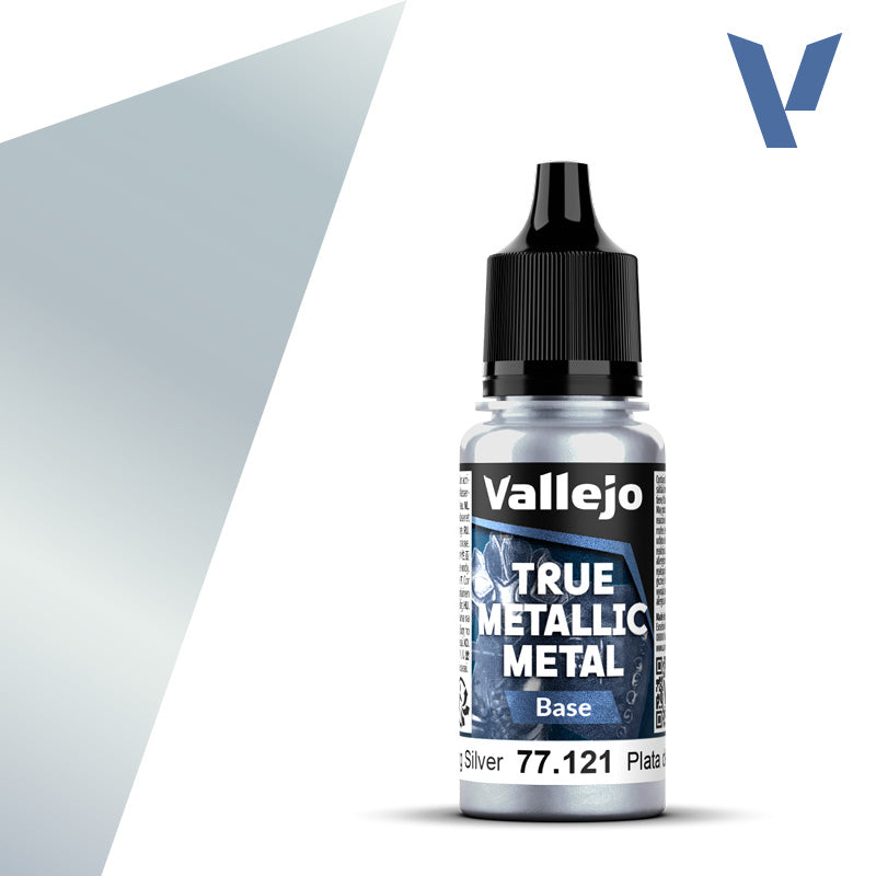 Vallejo TMM Base 121-18ml Sterling Silver