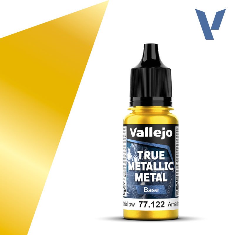 Vallejo TMM Base 122-18ml Radiant Yellow