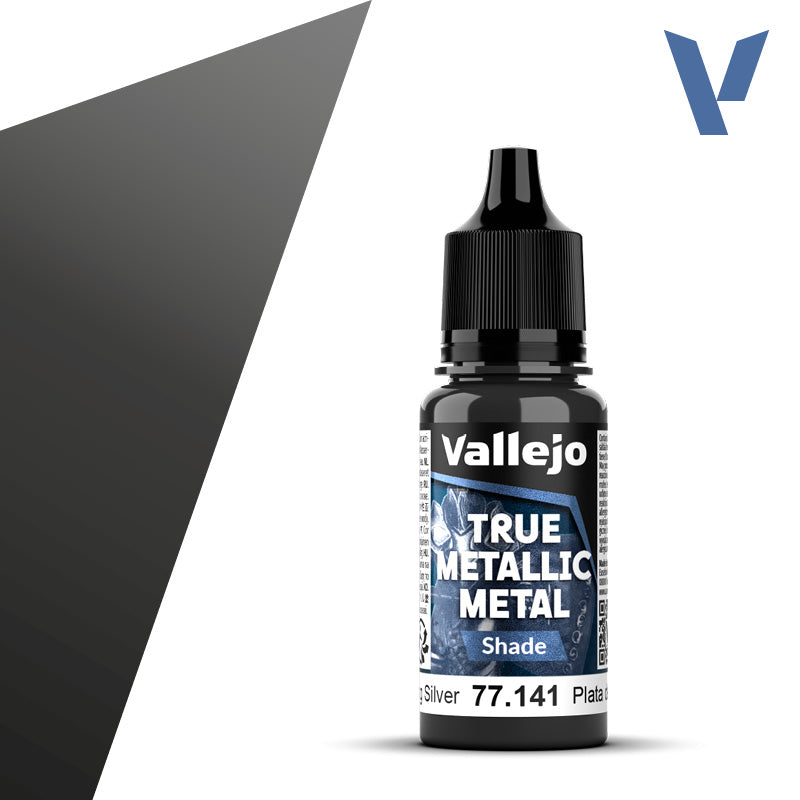 Vallejo TMM Shade 141-18ml Sterling Silver