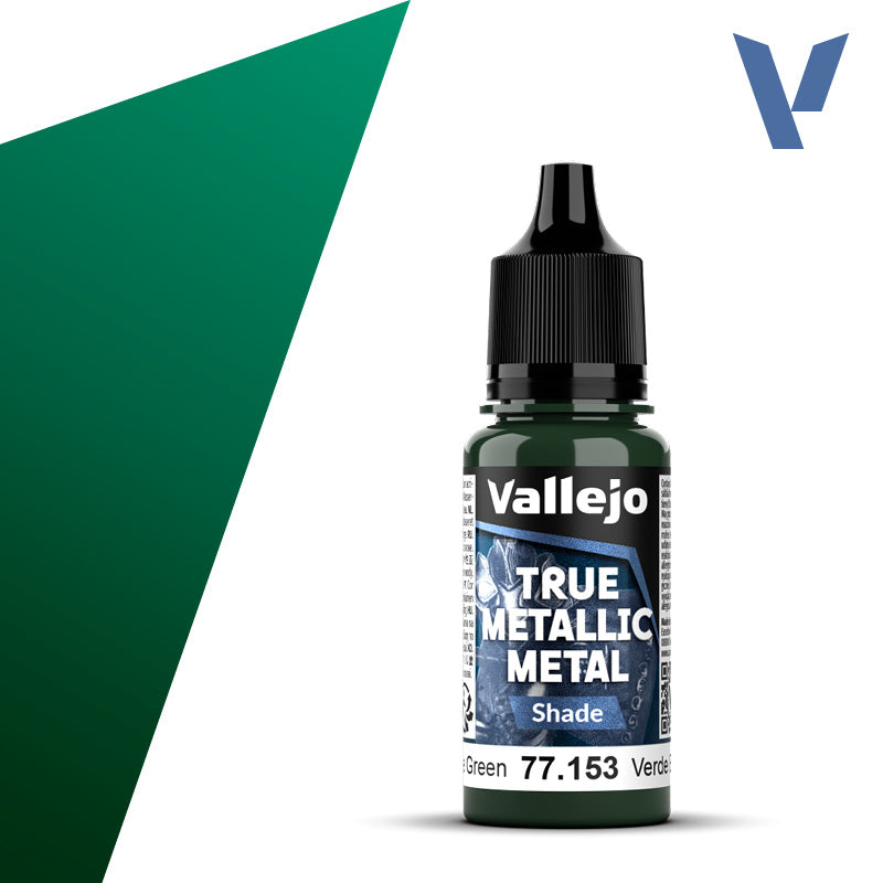 Vallejo TMM Shade 153-18ml Beetle Green