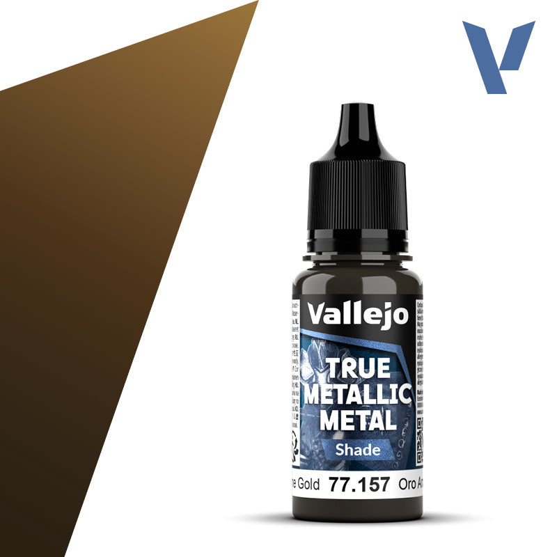 Vallejo TMM Shade 157-18ml Arcane Gold