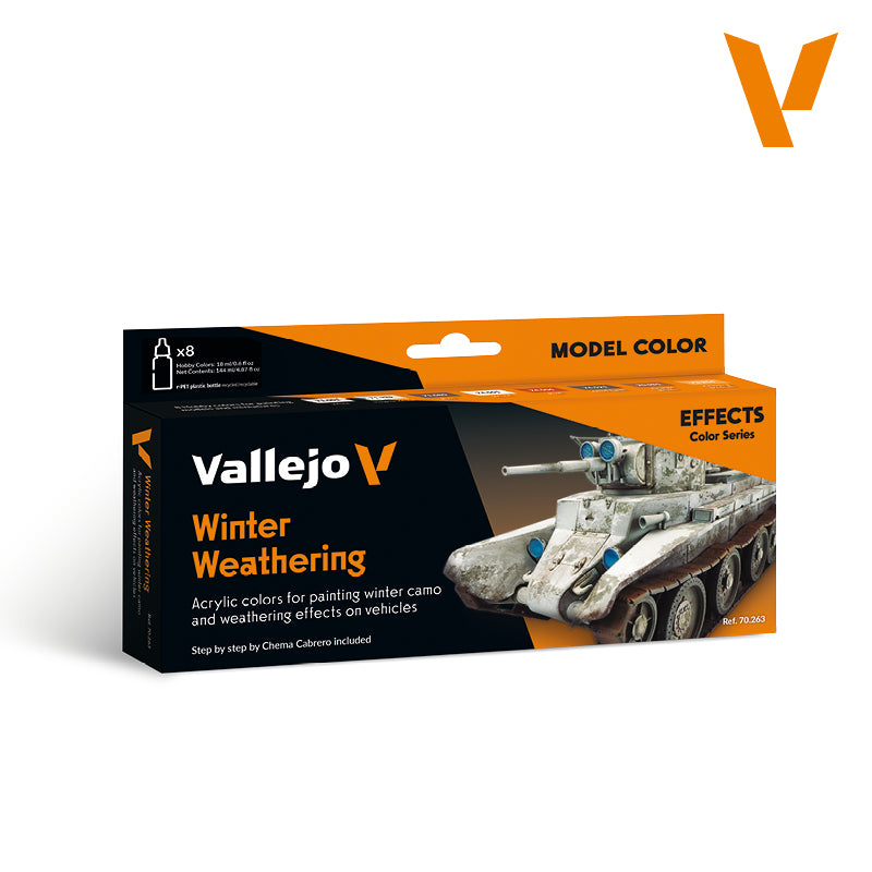 AV Vallejo MC Set - Winter Weathering by Chema Cabrero
