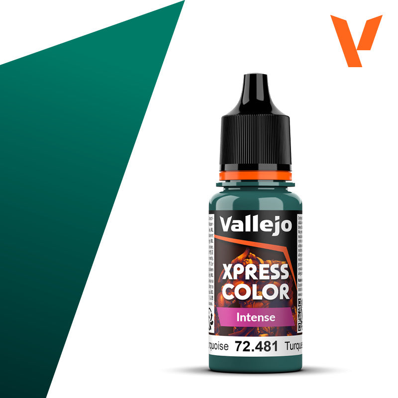 AV Vallejo Xpress Color 18ml - Intense - Heretic Turquoise