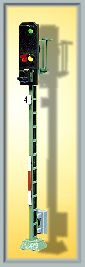 Viessmann Classic Colour Light Entry Signal 79mm VN4012