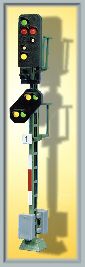 Viessmann Classic Colour Light Departure Signal Distant Signal 79mm VN4016