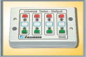 Viessmann Universal Push Button Panel Feedback 2 Aspects VN5549