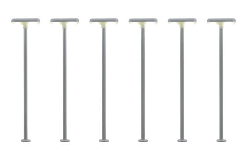 Viessmann Platform Lamp 70mm LED White (6) VN63646