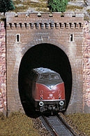 Vollmer Single Track Tunnel Portal (2) VO42501