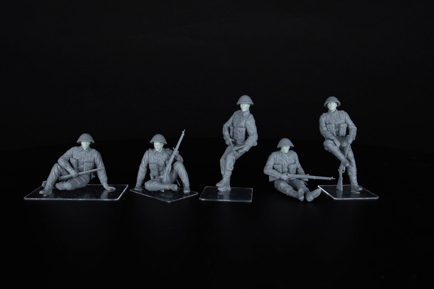 Miniart 1:35 - British Tank Riders NW Europe w/Resin Heads