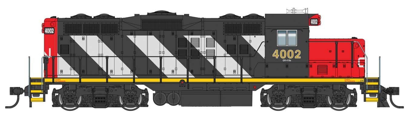 Walthers Mainline EMD GP9 PhII w/Chopped Nose CN 4013 (DCC-Sound) WH910-20433