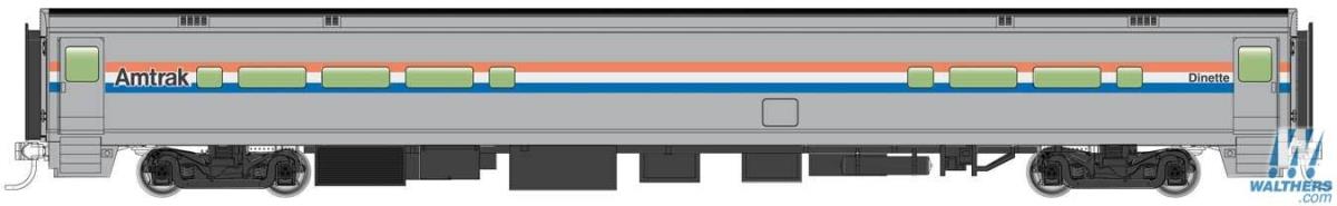 Walthers Mainline Horizon Fleet Food Service Car Amtrak PhIII WH910-31050