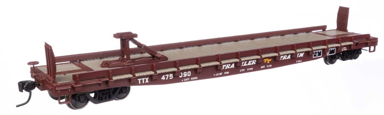 Walthers Mainline 53' GSC Piggyback Service Flatcar Trailer-Train 475106 WH910-50514
