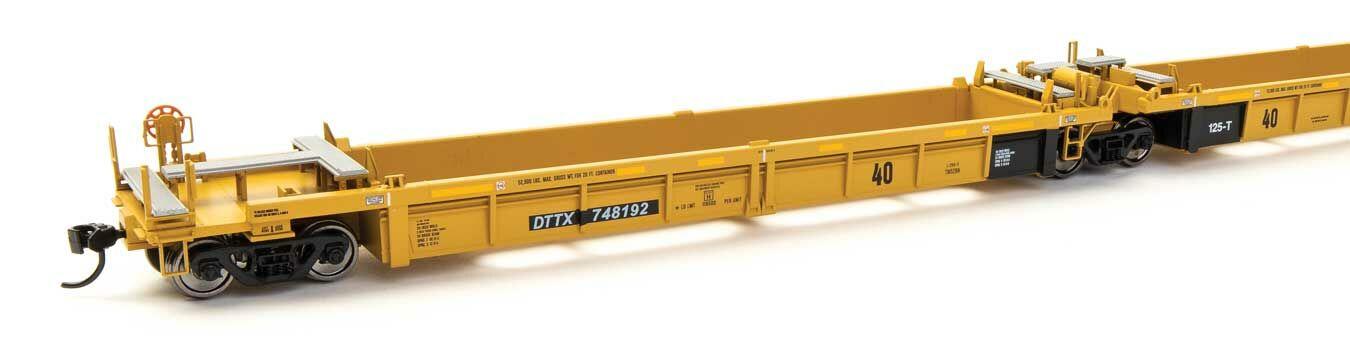Walthers Mainline Thrall Rebuilt 40' Well Car Set (5) TTX 748257 A-E WH910-55670