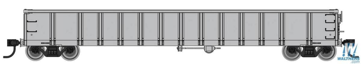 Walthers Mainline '53' Railgon Gondola Undecorated WH910-6200