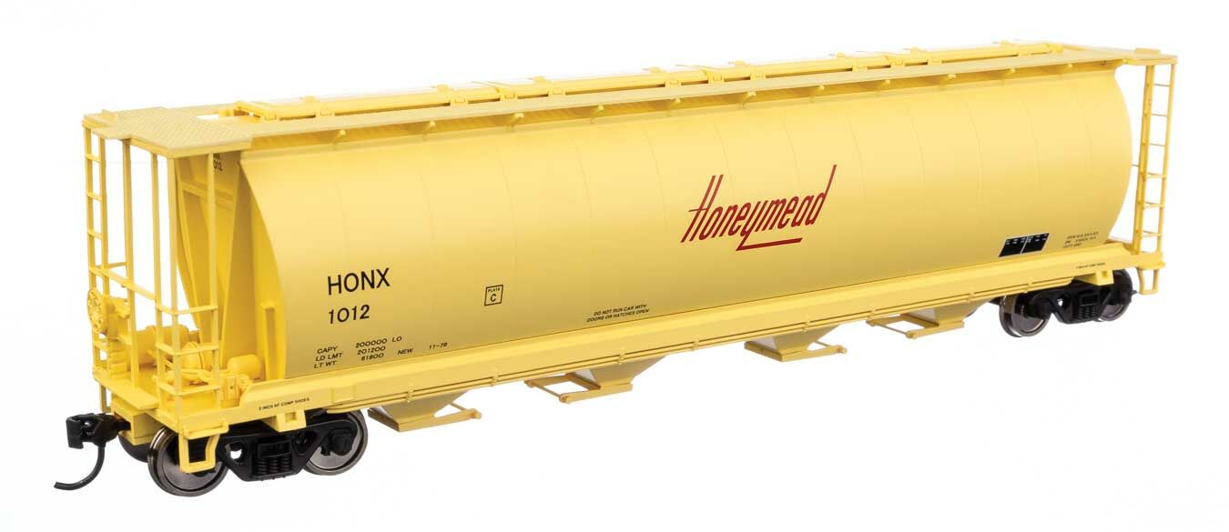 Walthers Mainline 59' Cylindrical Hopper Honeymead 1024 WH910-7899