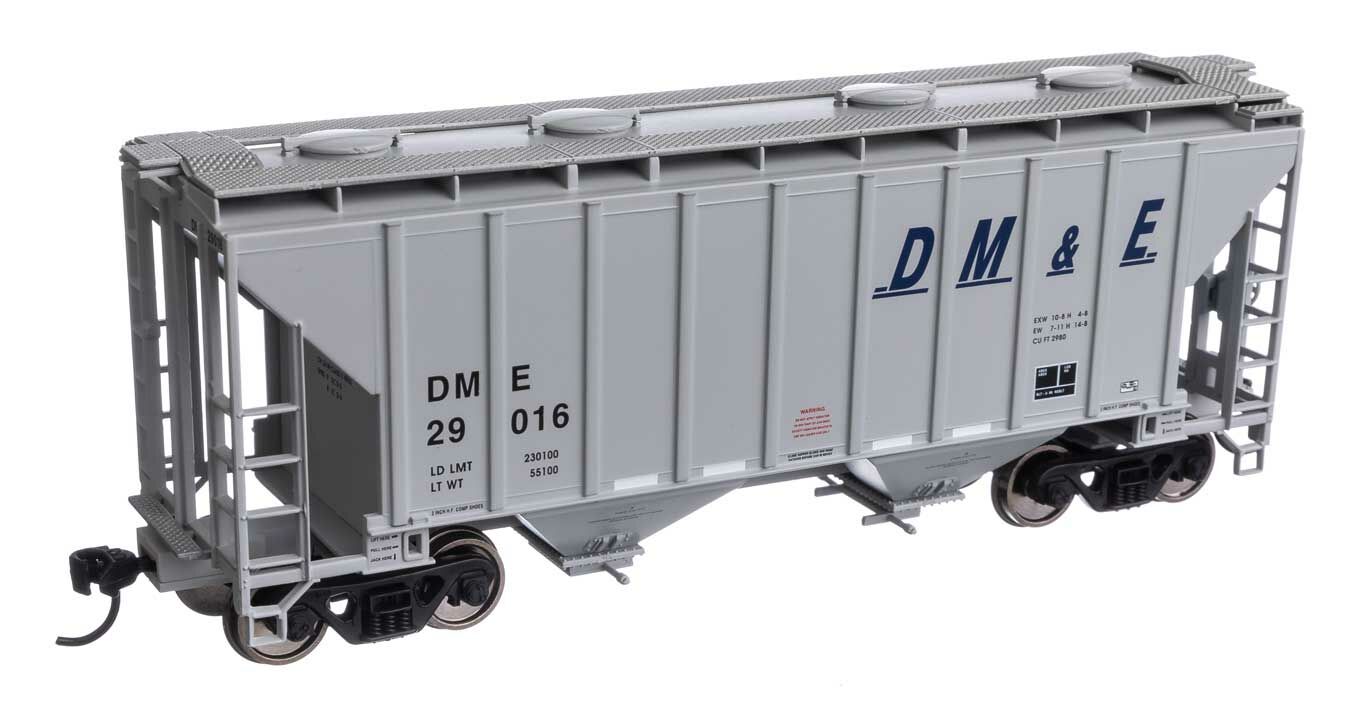 Walthers Mainline 37' 2 Bay Covered Hopper Dakota Minnesota & Eastern 29016 WH910-7982