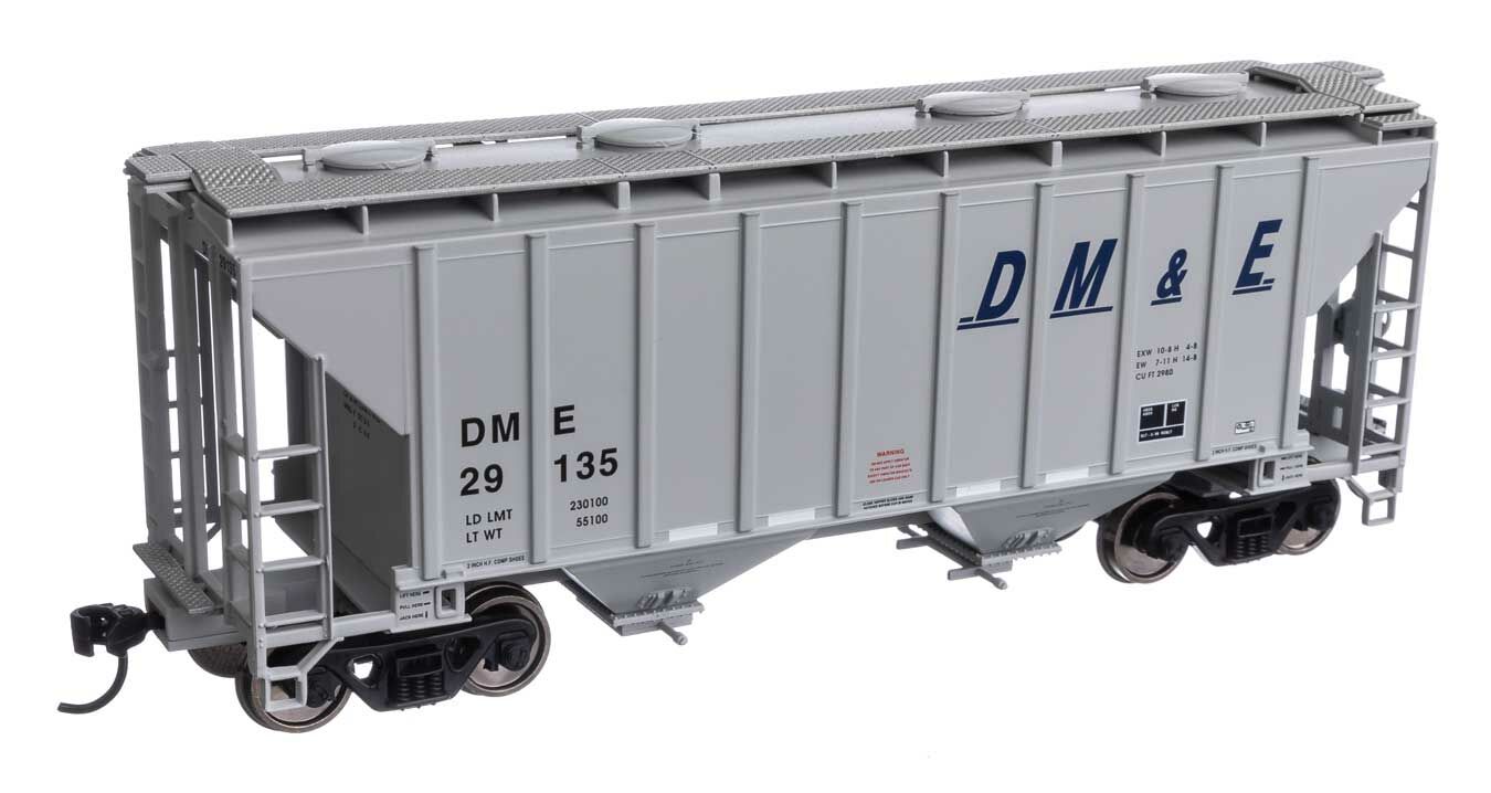 Walthers Mainline 37' 2 Bay Covered Hopper Dakota Minnesota & Eastern 29135 WH910-7983