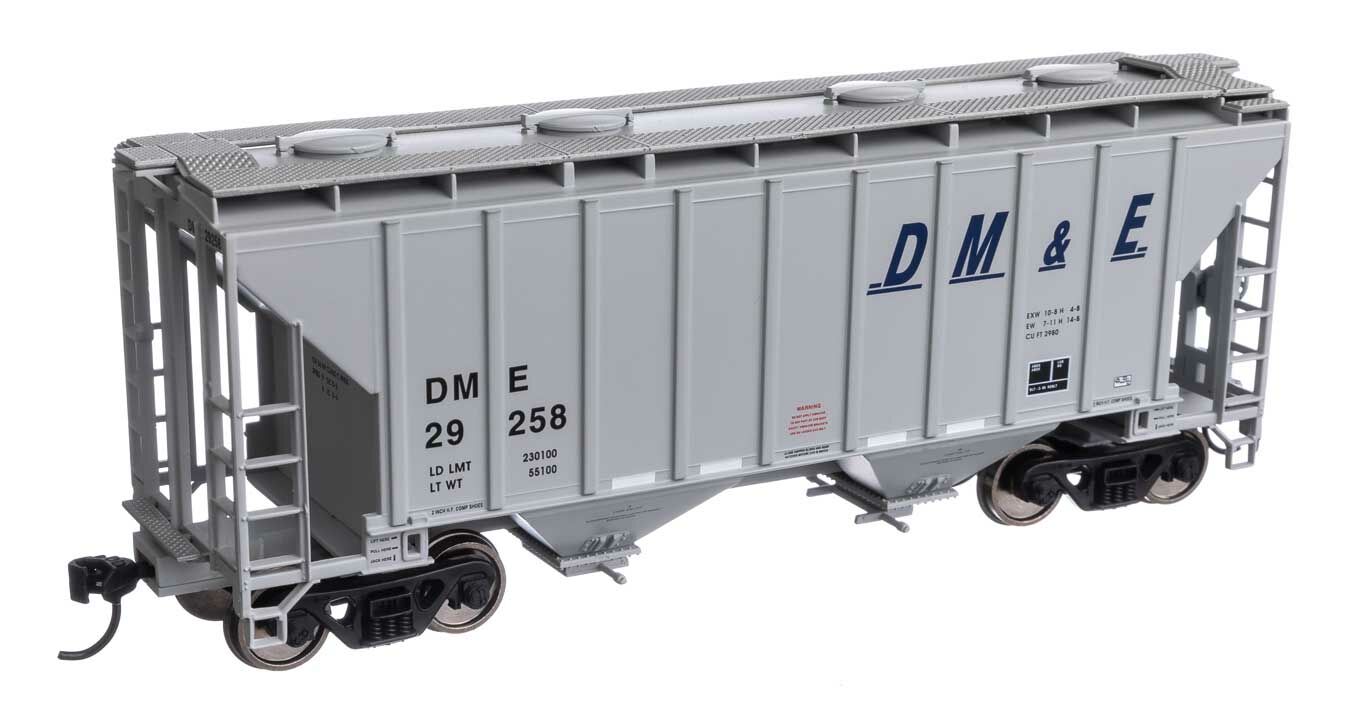 Walthers Mainline 37' 2 Bay Covered Hopper Dakota Minnesota & Eastern 29258 WH910-7984