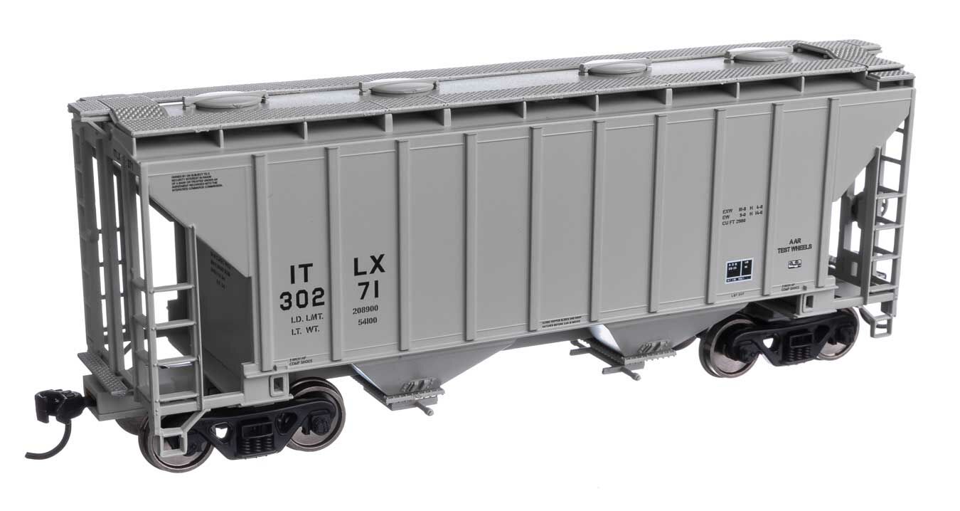 Walthers Mainline 37' 2 Bay Covered Hopper GE Rail Services Corp 30271 WH910-7992