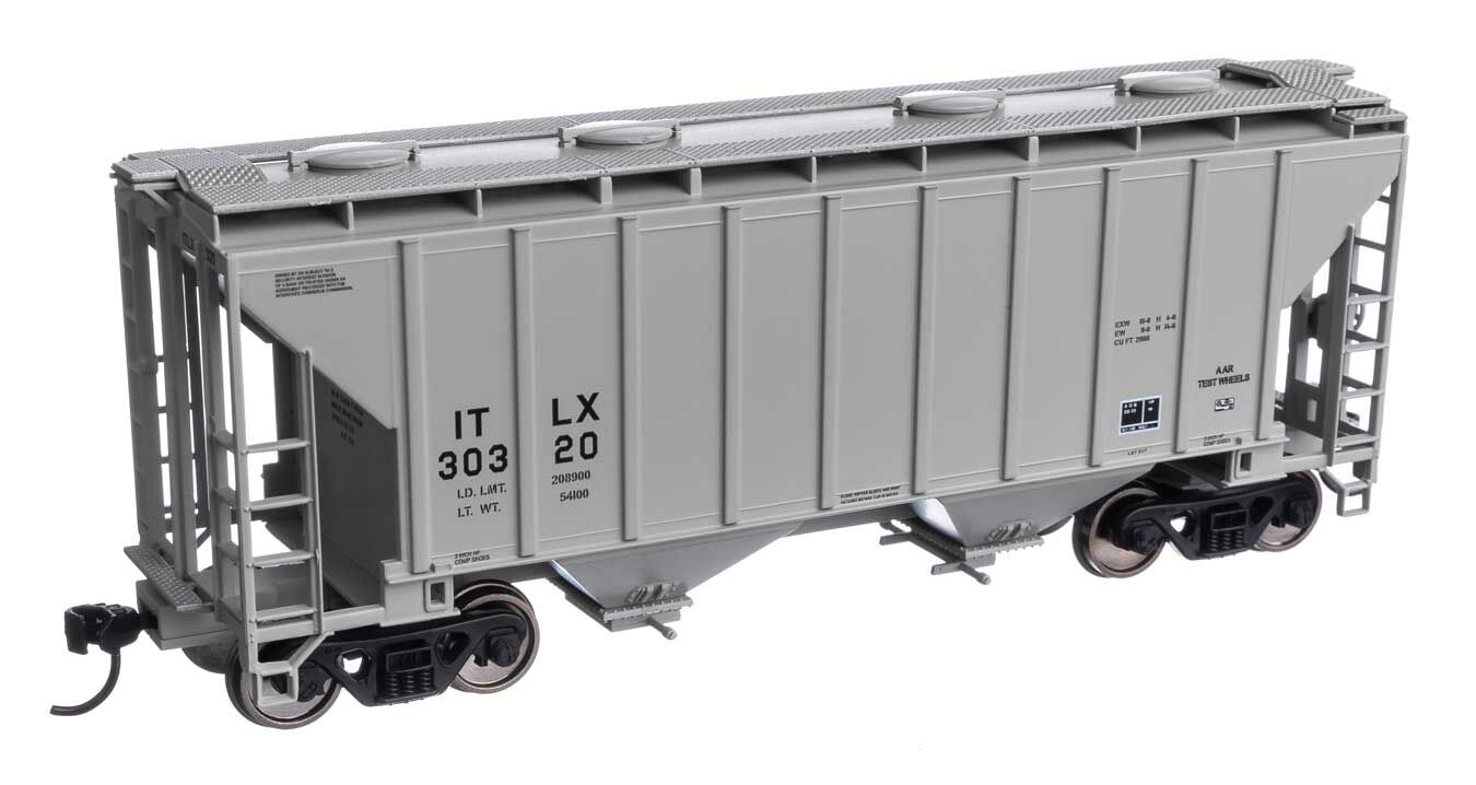 Walthers Mainline 37' 2 Bay Covered Hopper GE Rail Services Corp 30320 WH910-7993