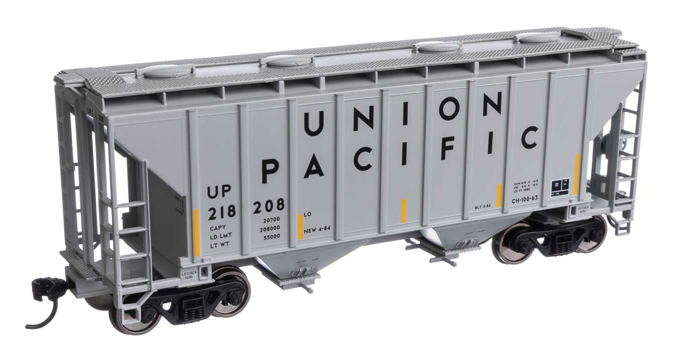 Walthers Mainline 37' 2 Bay Covered Hopper Union Pacific 218208 WH910-7994