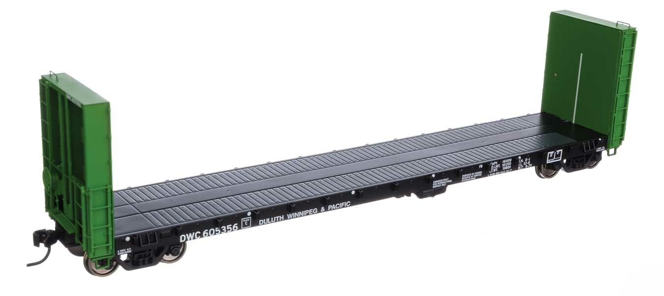 Walthers Proto 50' CC&F Bulkhead Flatcar DWC 605356 WH920-104354