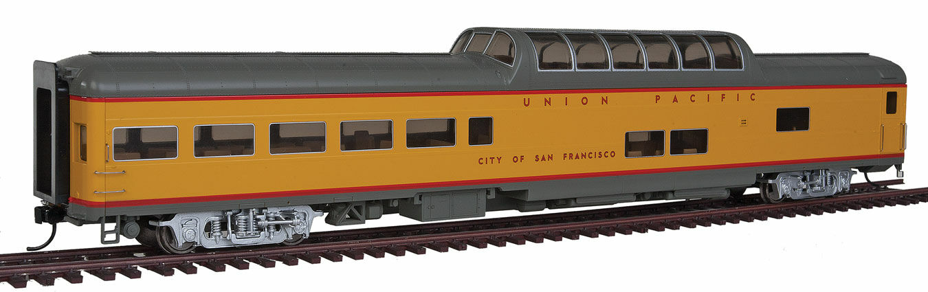Walthers Proto 85' ACF Dome Lounge UP Heritage City of San Francisco Erly WH920-18200