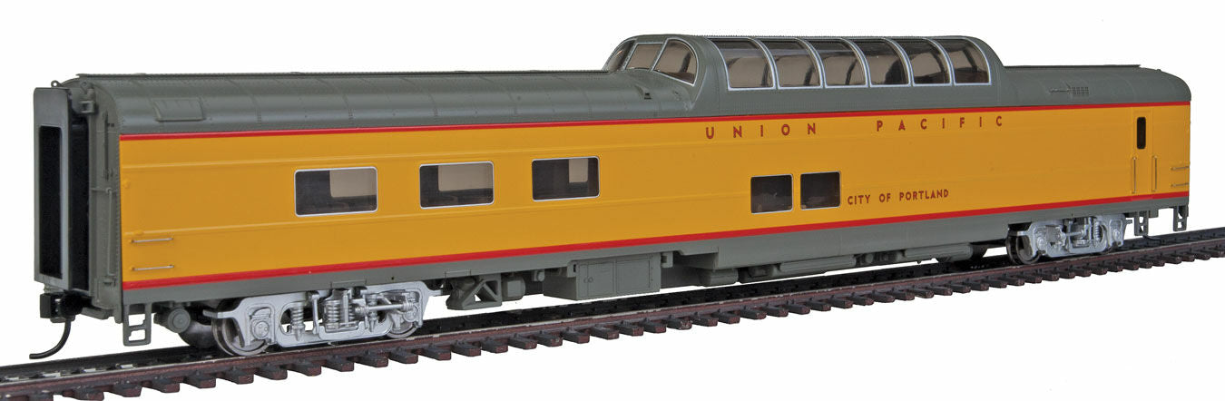 Walthers Proto 85' ACF Dome Diner UP Heritage City of Portland Early Lit WH920-18651