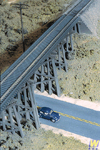 Walthers Cornerstone Trestle with Deck Girder Bridge Kit WH933-3147