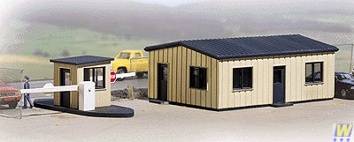 Walthers Cornerstone Office and Guard Shack Kit WH933-3517