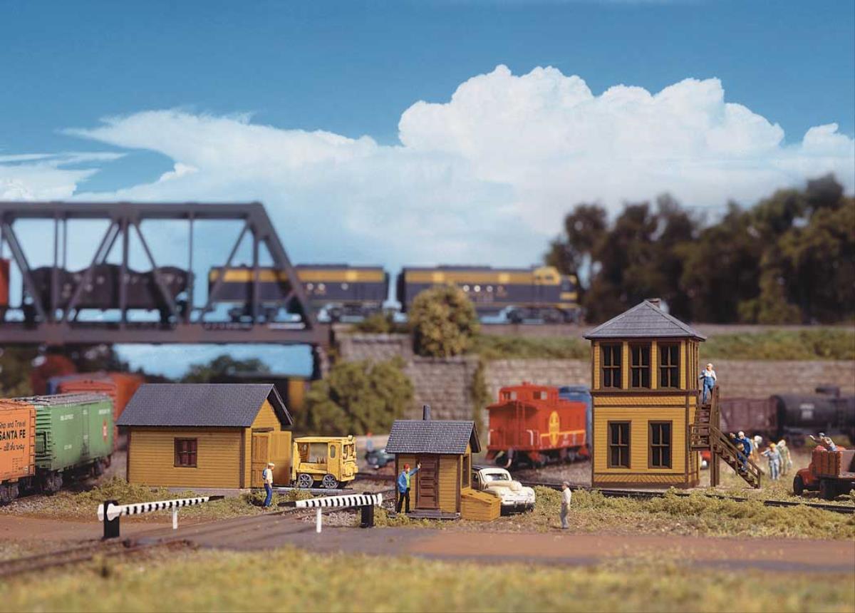 Walthers Cornerstone Trackside Structures Kit WH933-3852