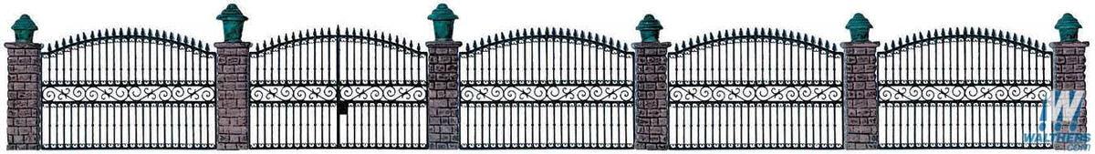 Walthers Cornerstone Wrought Iron Fencing WH933-550