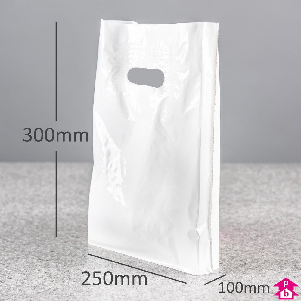 Small White Carrier Bag