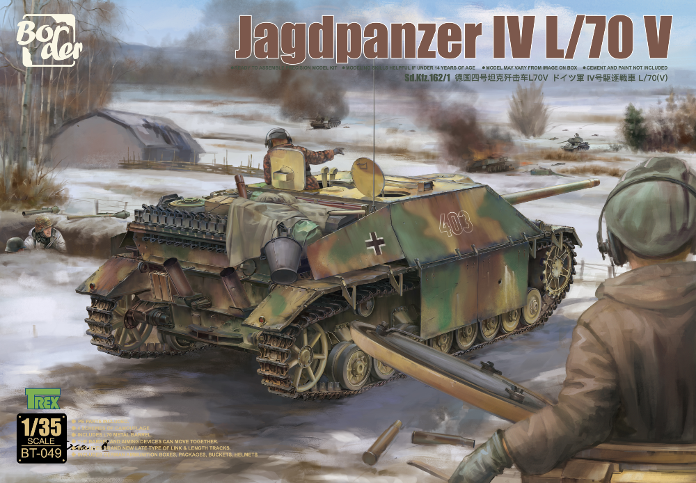 Border Models 1/35 Jagdpanzer IV L/70 V BT-049