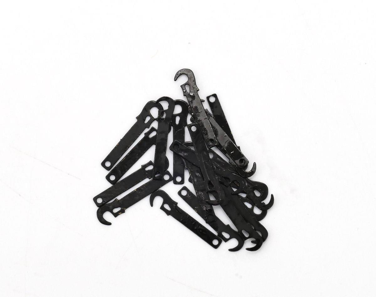 W&T / Smiths Smiths Blackened Hooks Brass (20) WTSA22
