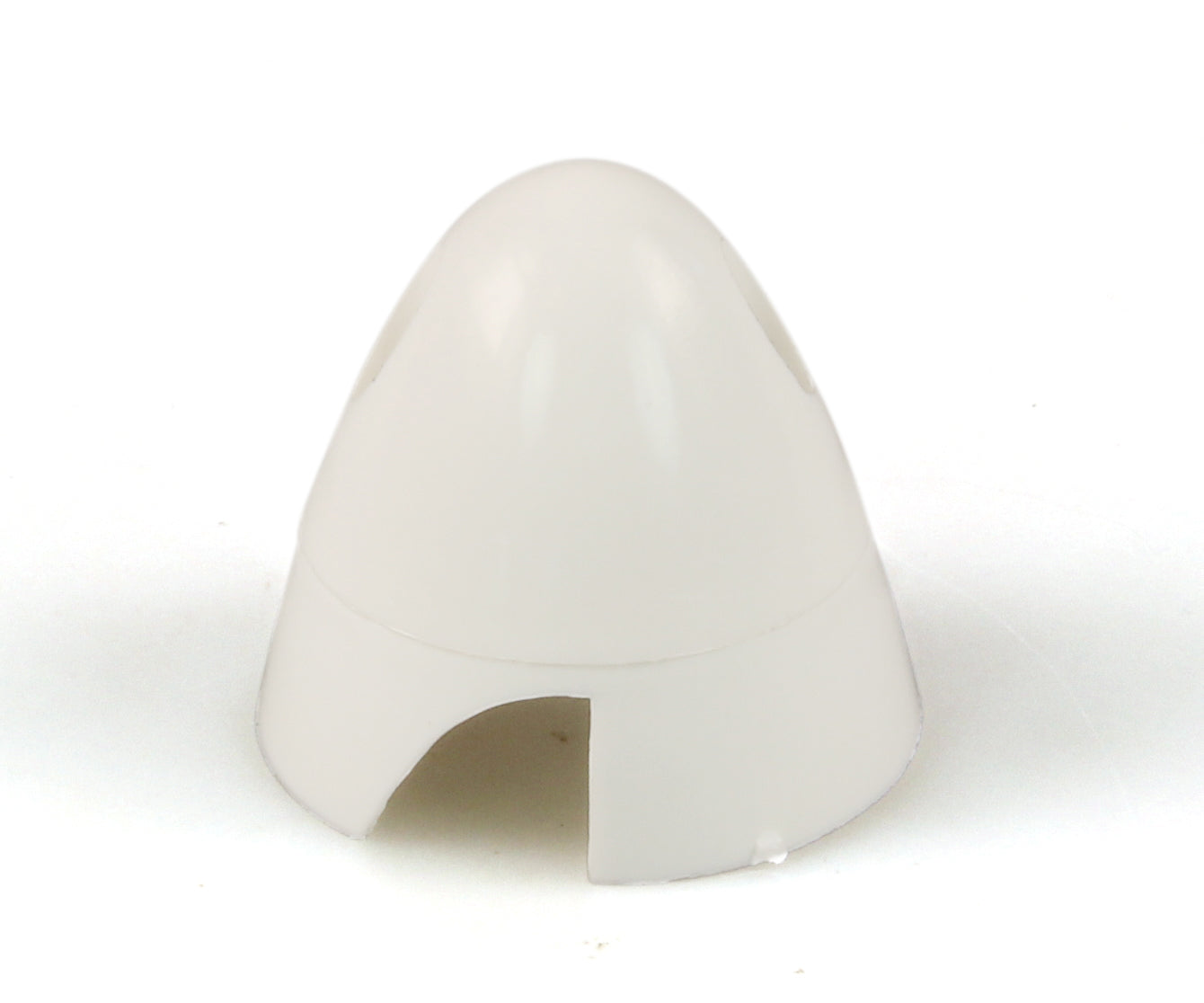 2 1/4in (56mm) White Nylon Spinner