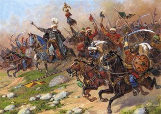Zvezda Turkish Cavalry Xvii Z8054