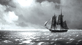Russian brig Merkurii 19th cty